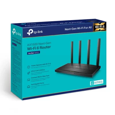 Router Archer AX12 Tp-Link AX1500 Wi-Fi 6